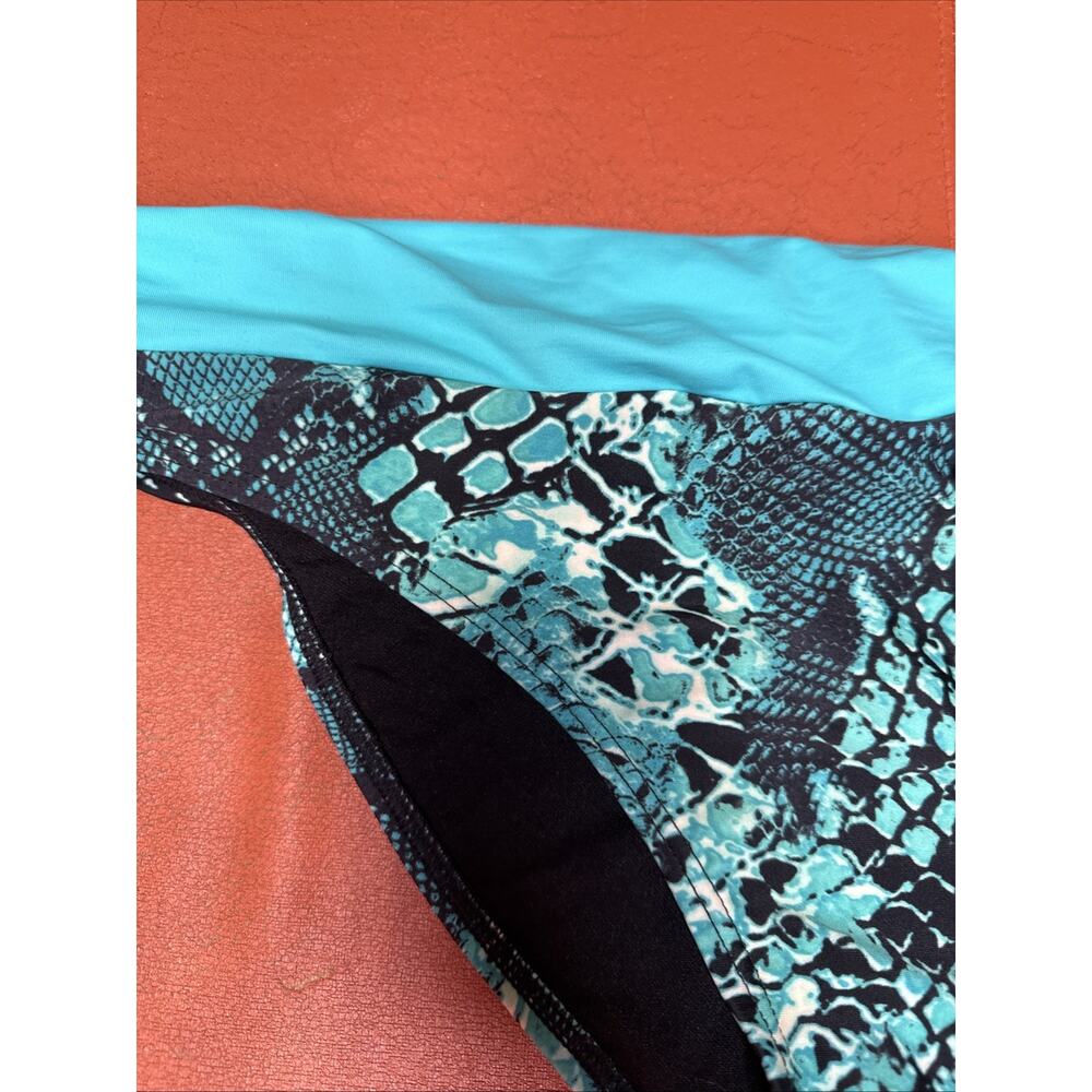 Swim Systems Collection Banded Bikini Bottom Atlantis Size XL NWT Bottom Only - Picture 2 of 10